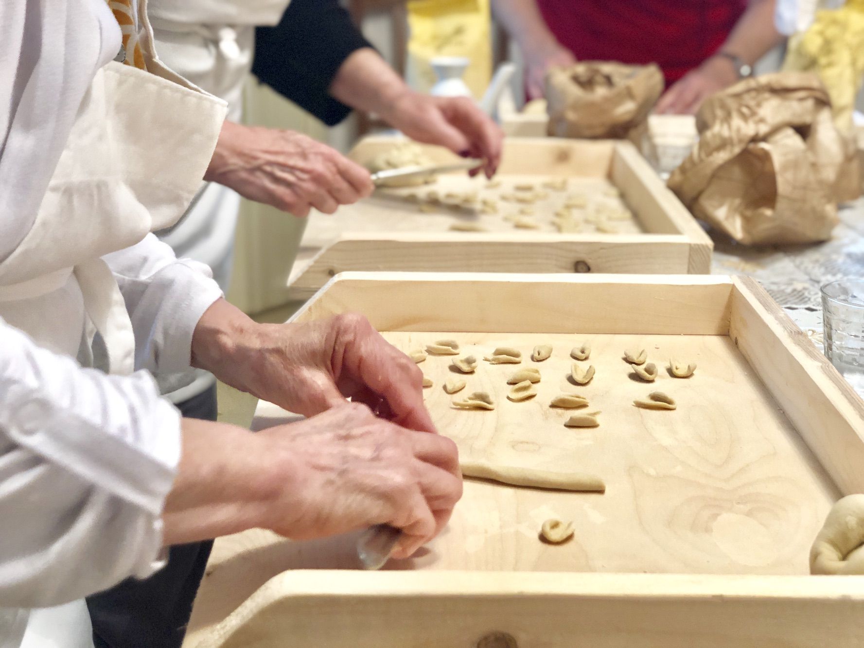 Aula De Culinaria De Massas Cursos De Gastronomia Na Puglia